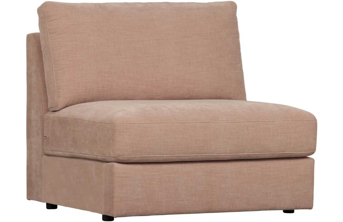 Hoorns Růžový látkový středový modul Flaireen 90 cm