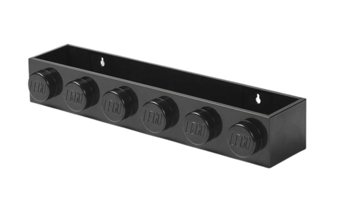 Lego® Černá nástěnná police LEGO® Storage 47