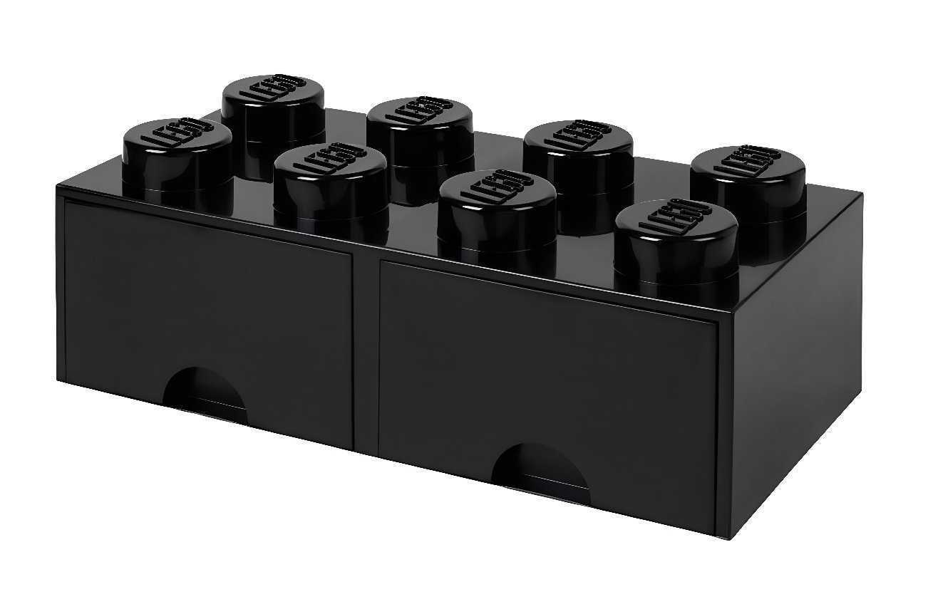 Lego® Černý úložný box LEGO® Storage 25 x 50 cm