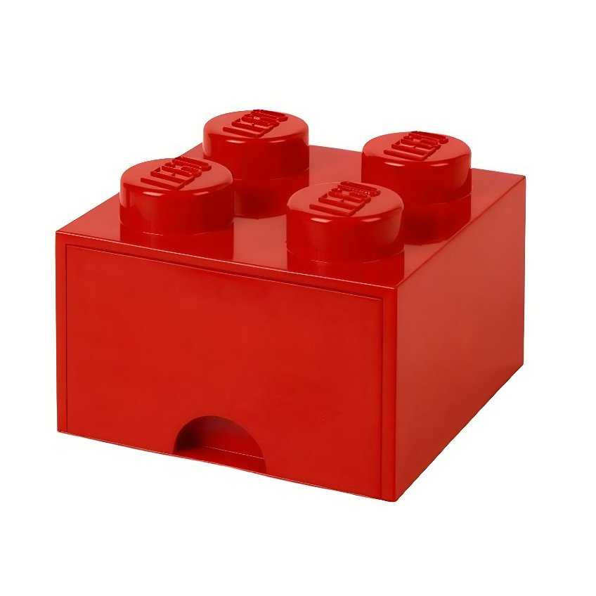 Lego® Červený úložný box LEGO® Storage 25 x 25 cm