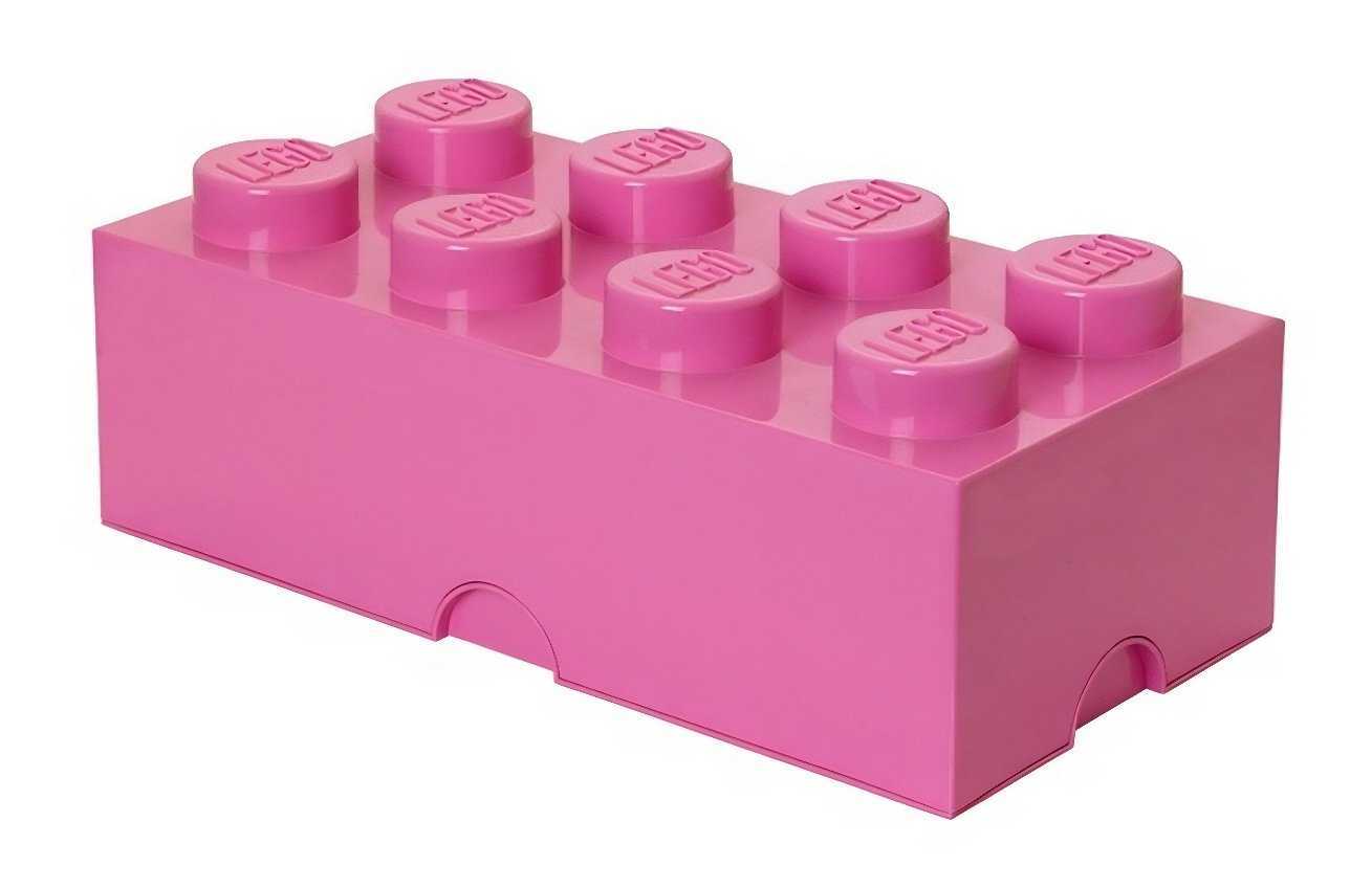 Lego® Růžový úložný box LEGO® Smart 25 x 50 cm