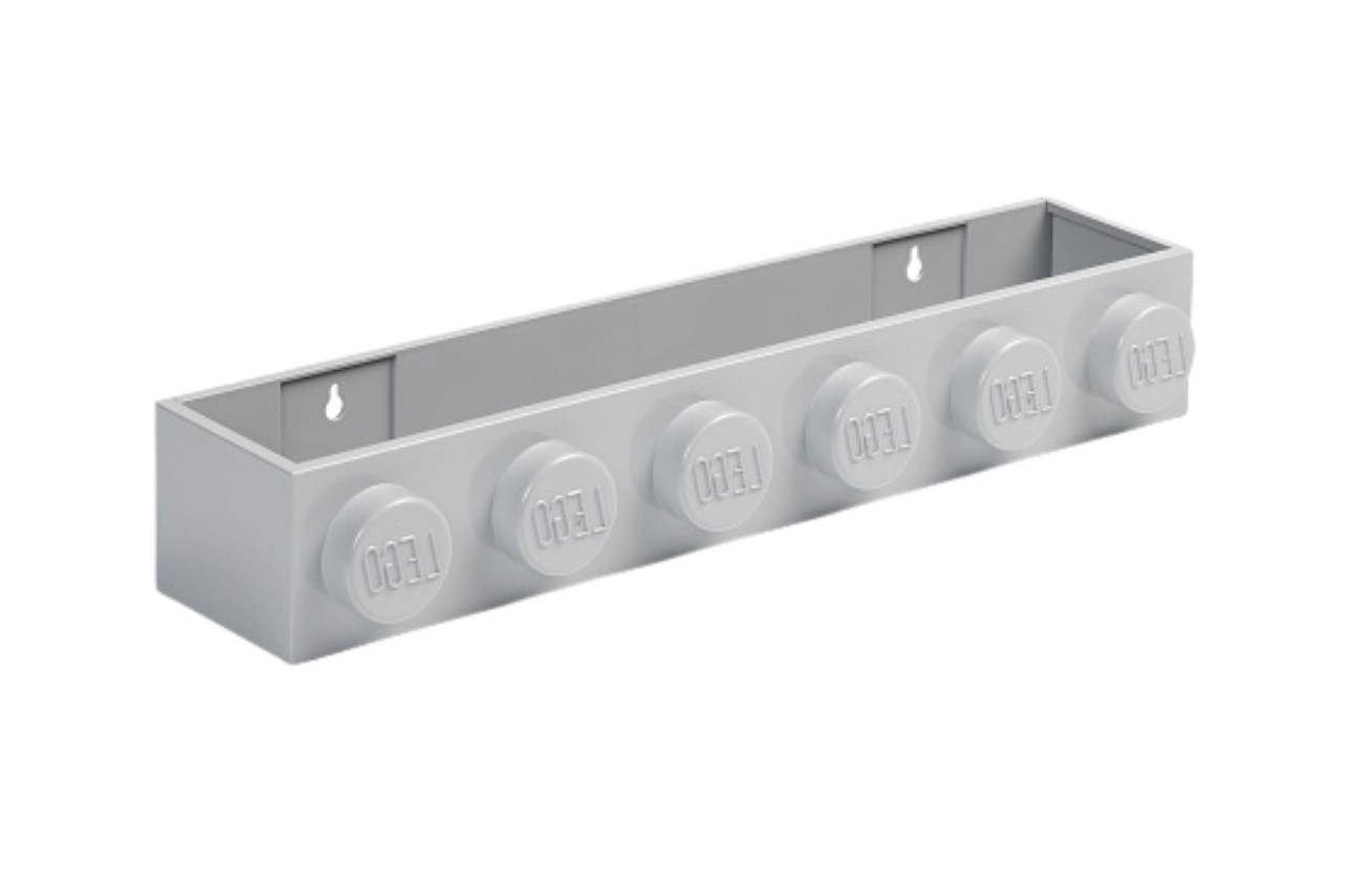 Lego® Šedá nástěnná police LEGO® Storage 47