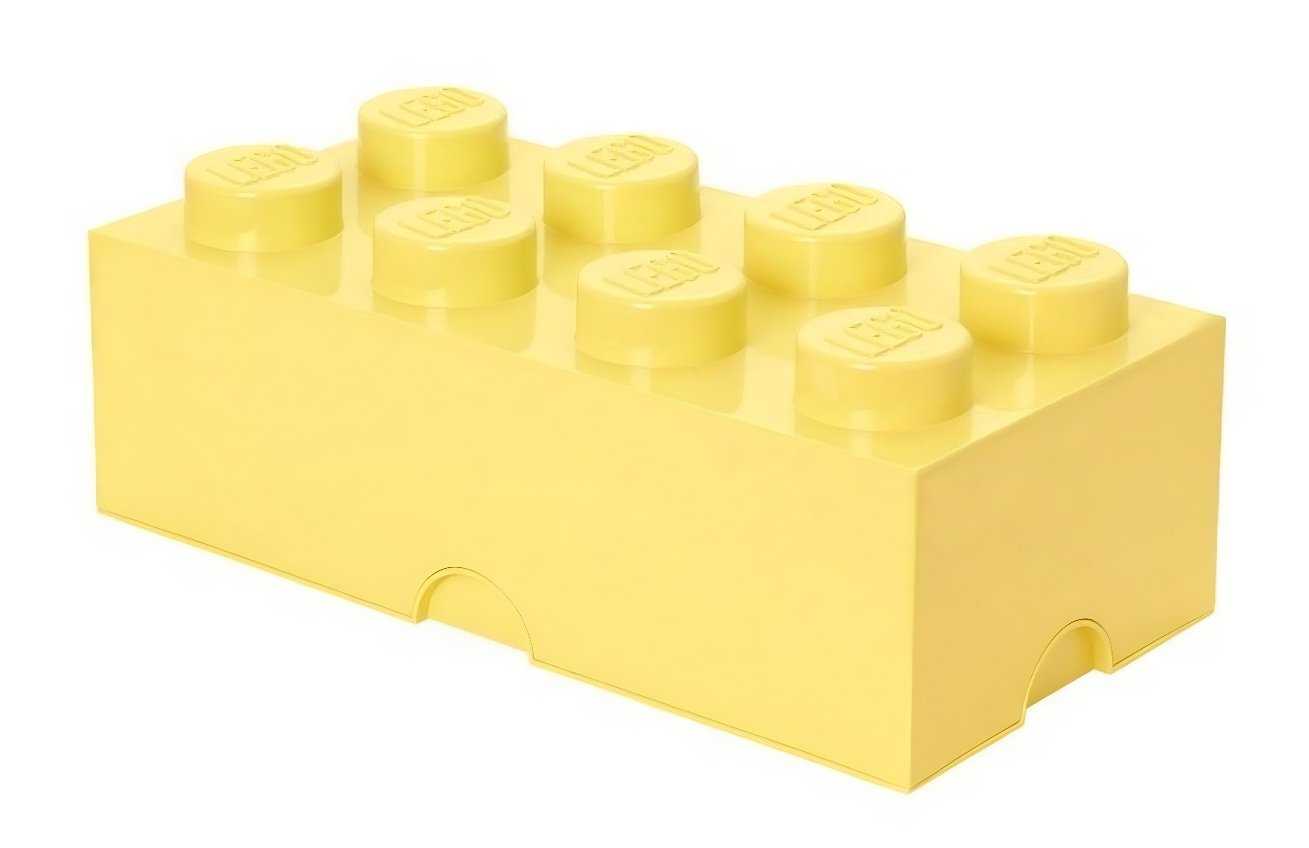 Lego® Světle žlutý úložný box LEGO® Smart 25 x 50 cm