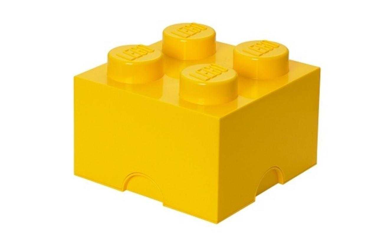 Lego® Žlutý úložný box LEGO® Smart 25 x 25 cm