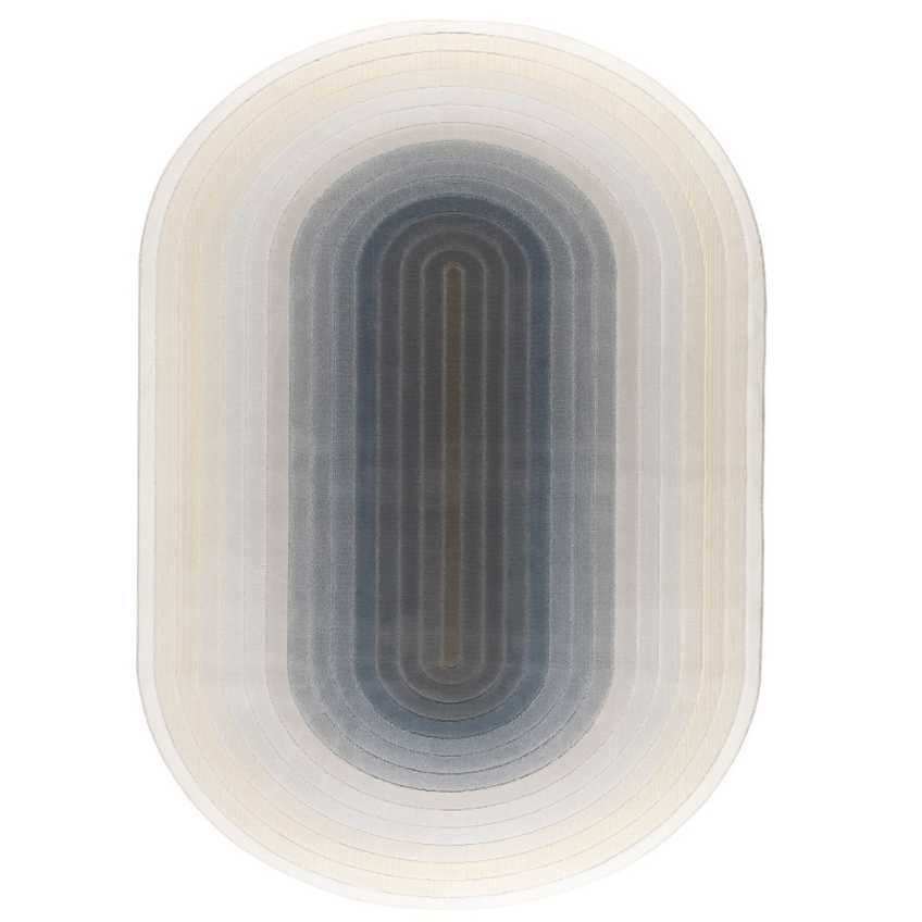 Modro bílý koberec ZUIVER OLYMPIC 160 x 230 cm