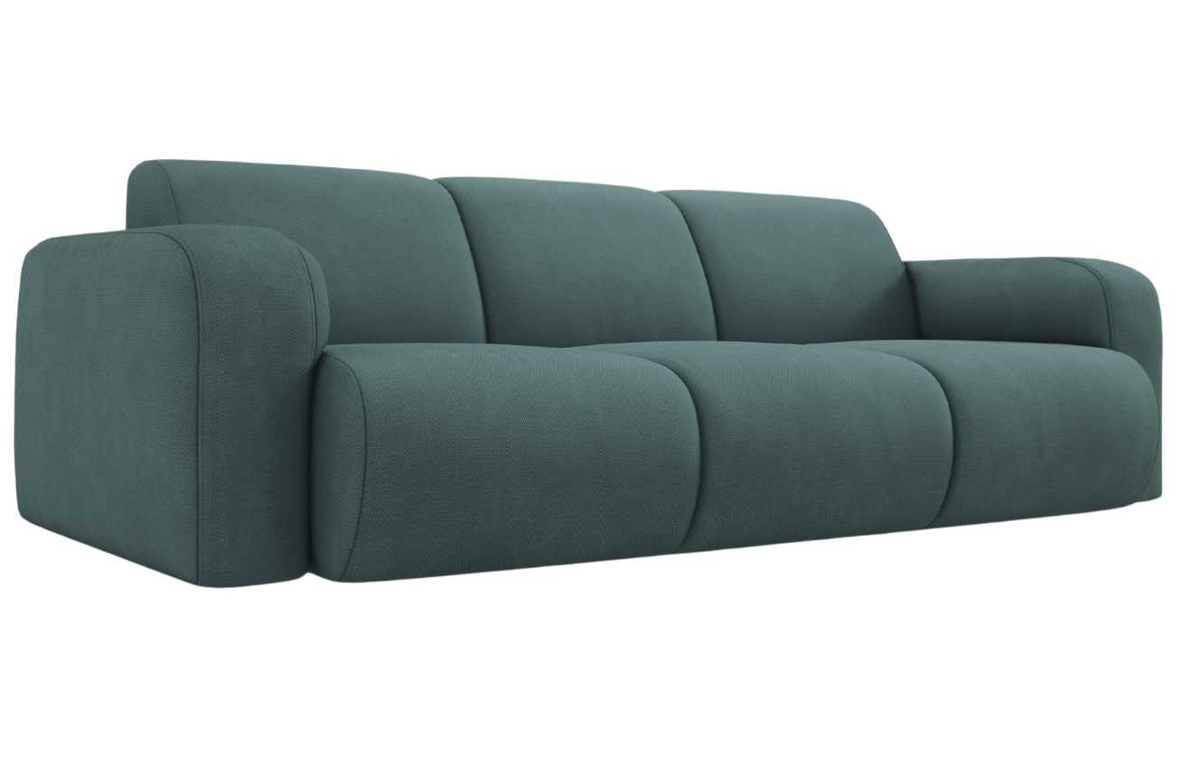 Modro zelená čalouněná třímístná pohovka Windsor & Co Lola 235 cm