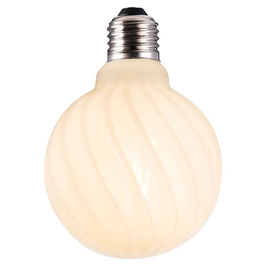Opálově bílá žárovka Halo Design COLORS Twist E27 4