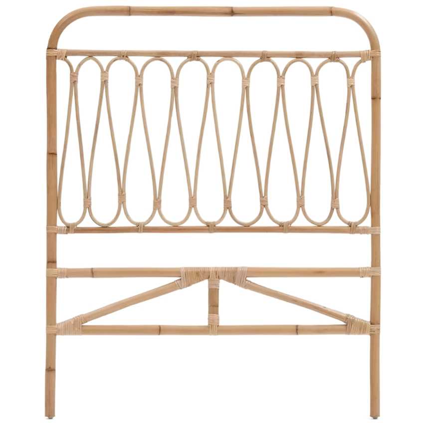 Ratanové čelo k posteli Kave Home Caterina 110 x 90 cm