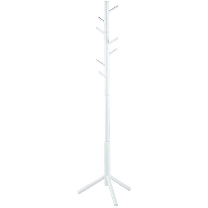 Scandi Bílý stojanový věšák Hamburg II