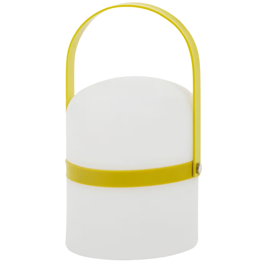 Zelená plastová LED lampa Kave Home Ridley