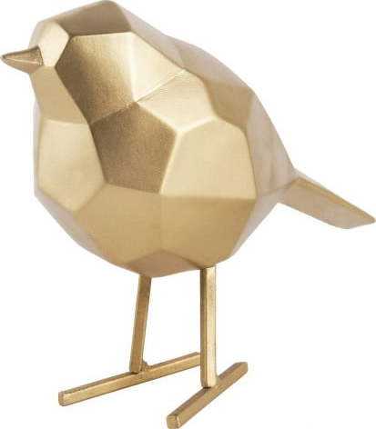 Dekorativní soška ve zlaté barvě PT LIVING Bird Small Statue
