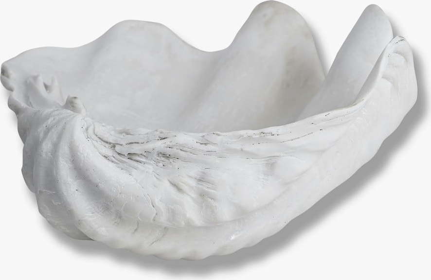 Dekorativní mísa z polyresinu 24x19 cm Shell – Mette Ditmer Denmark