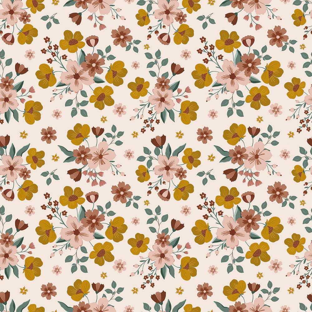 Dětská tapeta 10 m x 50 cm Fall Bouquets – Lilipinso
