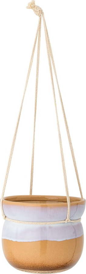 Kameninový závěsný obal na květináč ø 17 cm Linor – Bloomingville