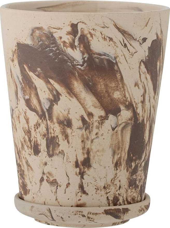 Kamenný květináč ø 12.5 cm Stacy - Bloomingville