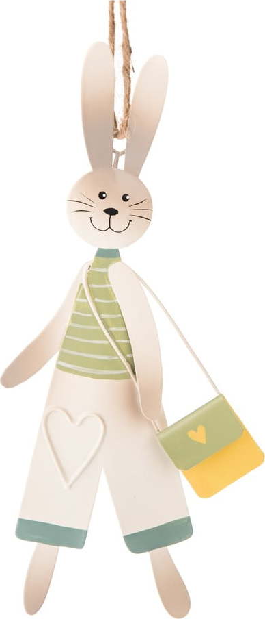 Kovová závěsná dekorace Dakls Mr. Bunny