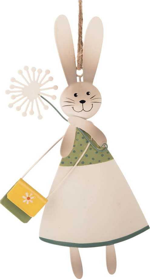 Kovová závěsná dekorace Dakls Ms. Bunny