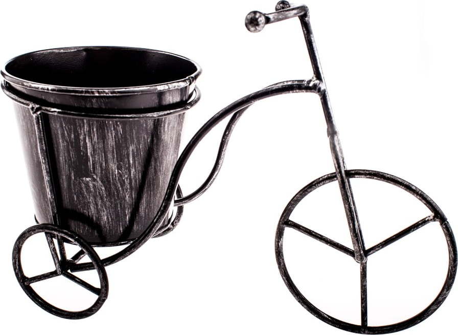 Květináč v kovovém stojanu Dakls Bicycle