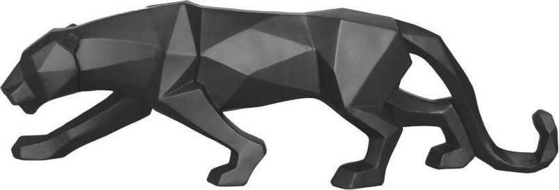 Matně černá soška PT LIVING Origami Panther