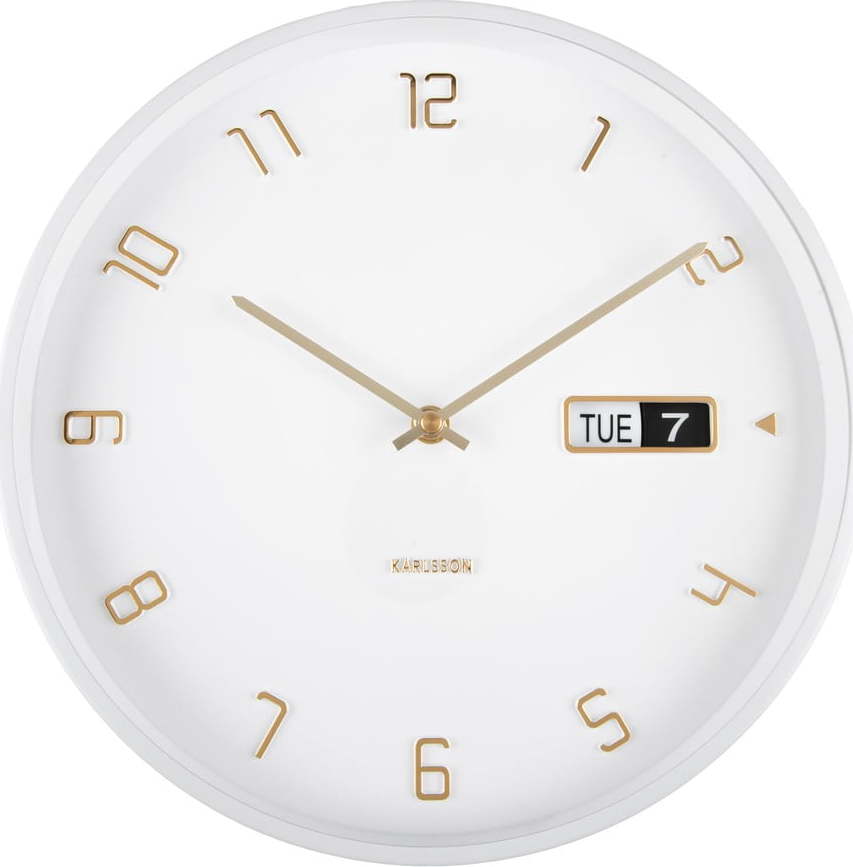 Nástěnné hodiny ø 30 cm Data Flip – Karlsson