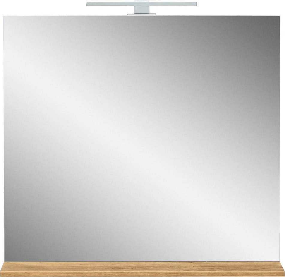 Nástěnné zrcadlo s osvětlením/s poličkou 15x75 cm Menen – Germania