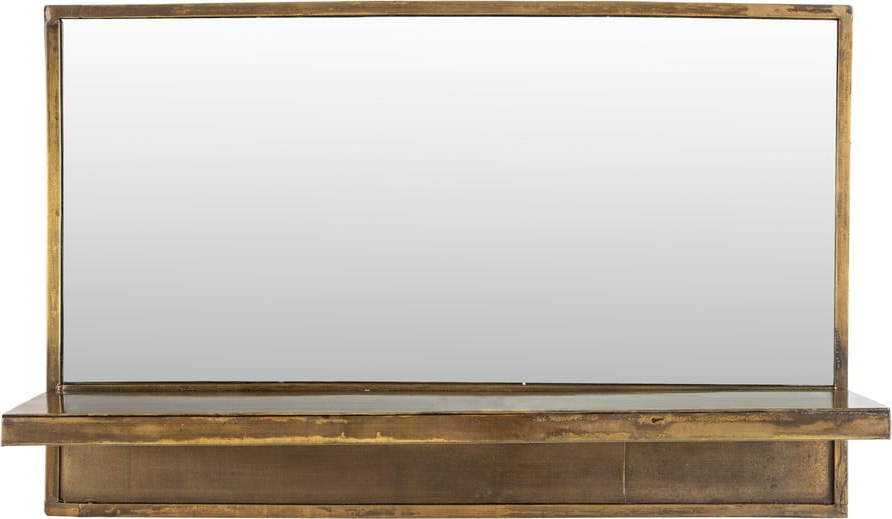 Nástěnné zrcadlo s poličkou 61x38 cm Feyza – White Label