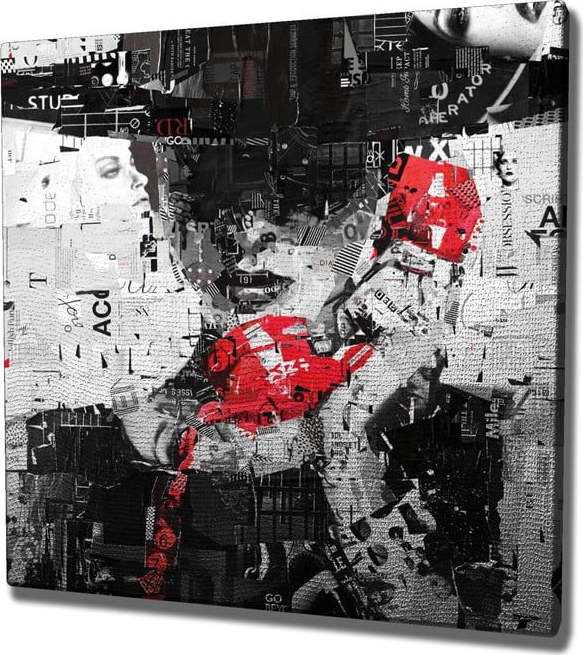 Obraz 45x45 cm Phonecall – Wallity