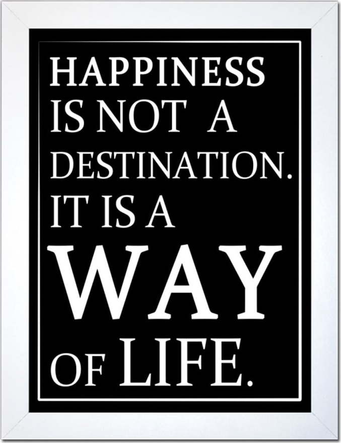 Plakát 30x40 cm Happiness – Styler
