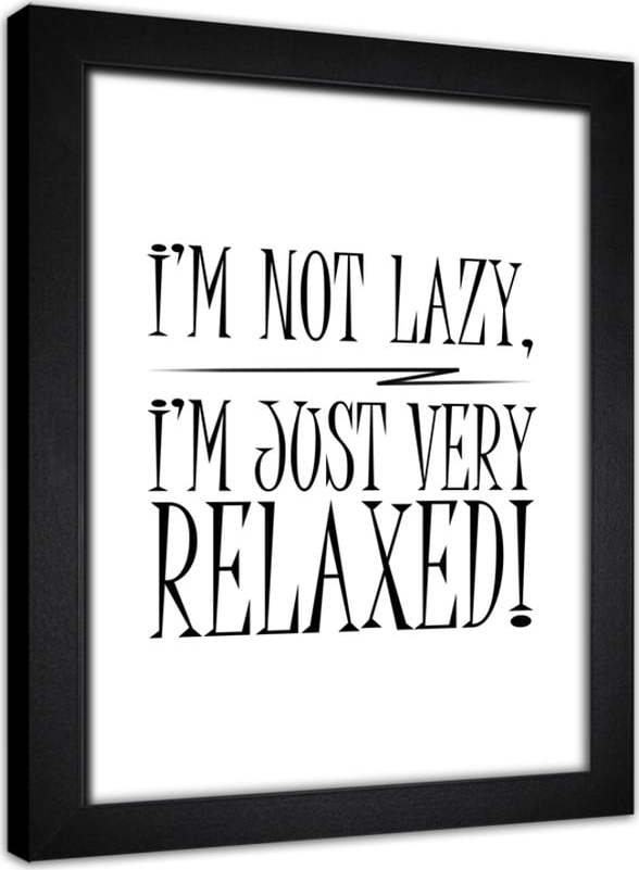 Plakát 30x40 cm I'm Not – Styler