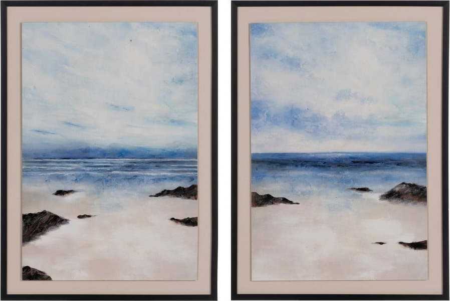 Obrazy v sadě 2 ks 50x70 cm Beach – Ixia