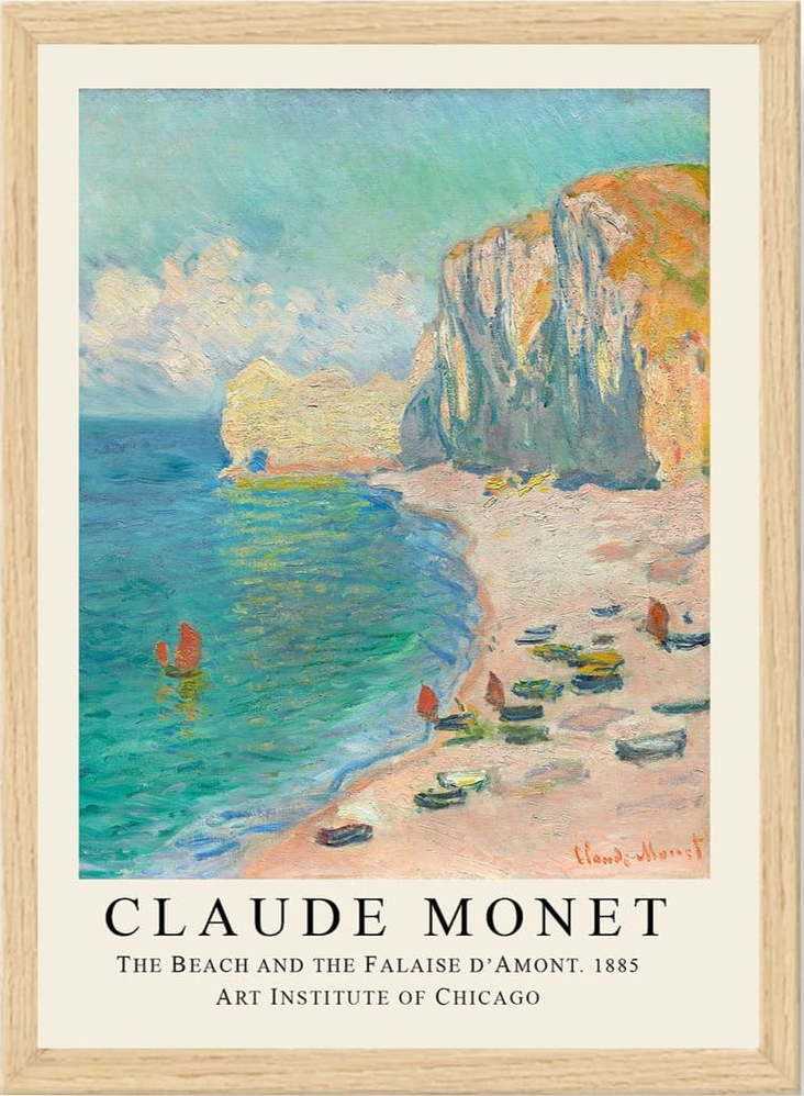 Plakát v rámu 35x45 cm Claude Monet – Wallity