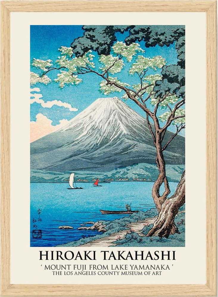 Plakát v rámu 55x75 cm Hiroaki Takahashi – Wallity