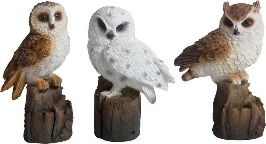 Polyresinová zahradní soška Owl – Esschert Design