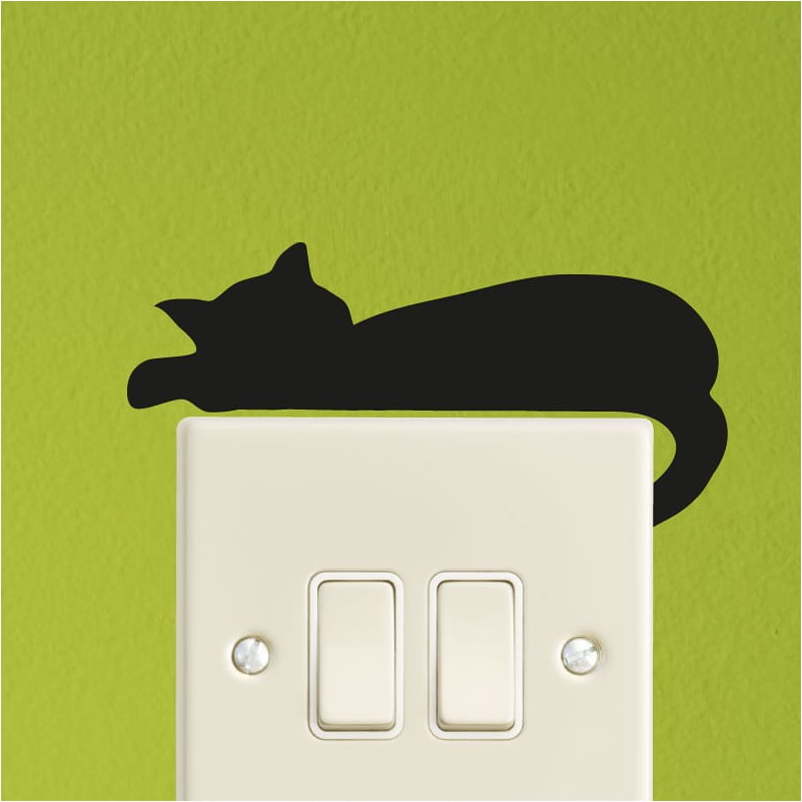 Samolepka Ambiance Sleeping Cat Mini