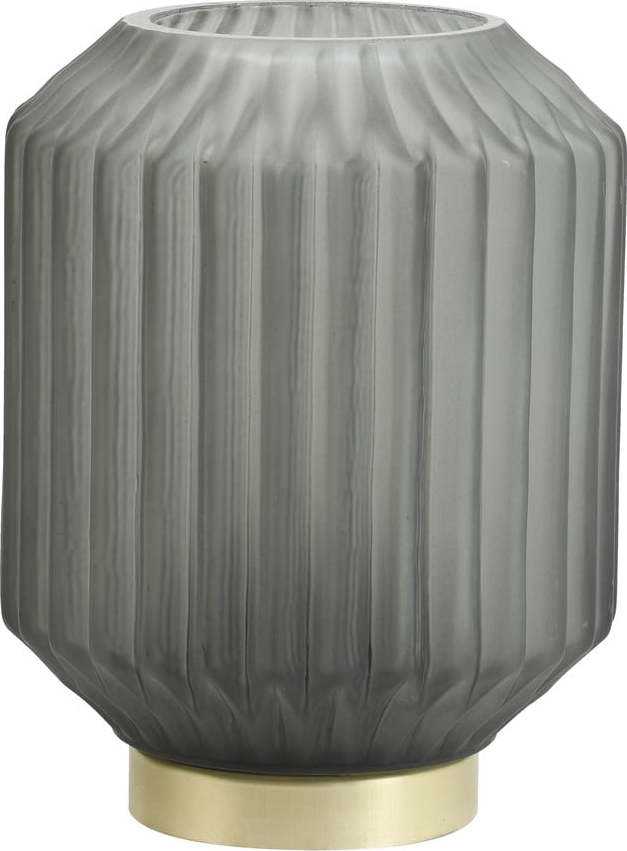 Šedá stolní lampa (výška 17 cm) Ivot – Light & Living
