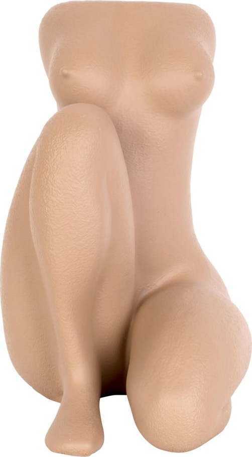 Světle hnědá váza PT LIVING Sitting Lady