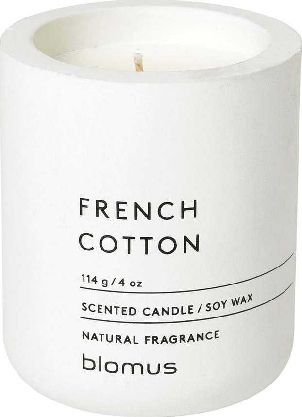 Vonná sojová svíčka doba hoření 24 h Fraga: French Cotton – Blomus