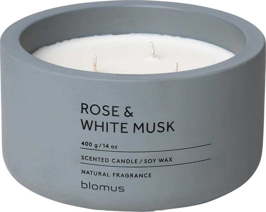Vonná sojová svíčka doba hoření 25 h Fraga: Rose and White Musk – Blomus