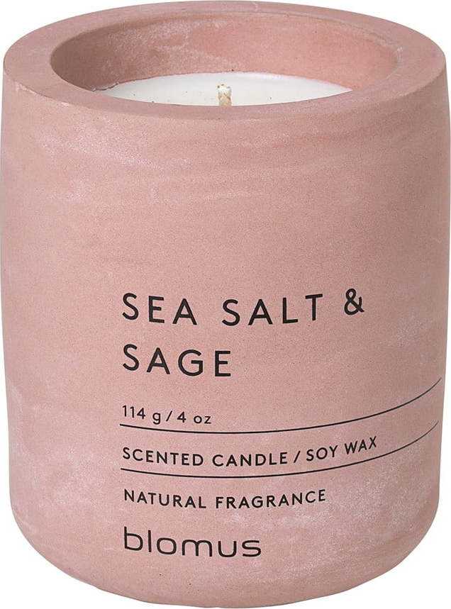 Vonná sojová svíčka doba hoření 24 h Fraga: Sea Salt and Sage – Blomus