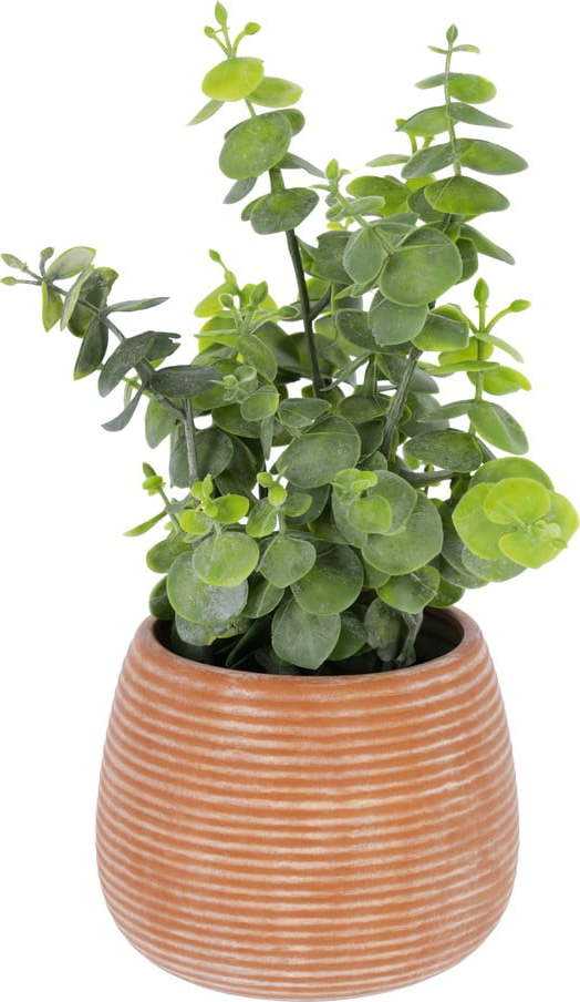 Umělý eukalyptus v keramickém květináči Kave Home