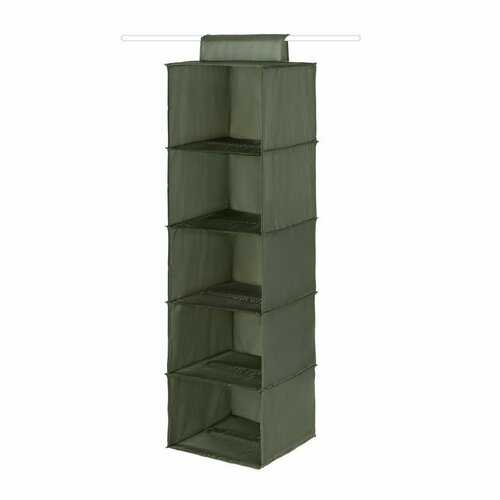 Compactor Závěsný organizér na boty a prádlo GreenTex 30 x 30 x 105 cm Compactor