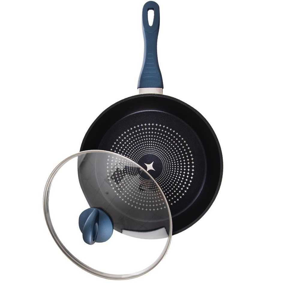 Pánev DIAMANT nepřilnavý povrch 28 cm sk. poklice Orion
