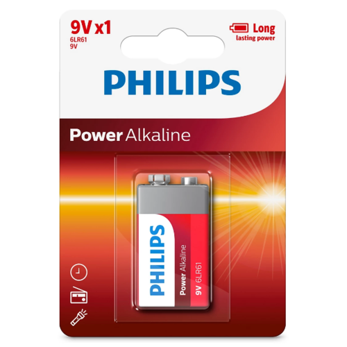 Philips Baterie 9 V Power Alkaline Philips