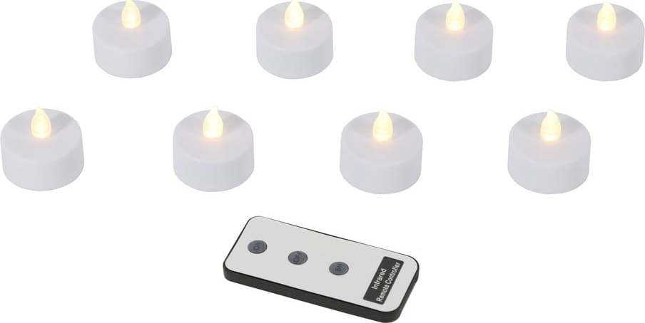 LED svíčky v sadě 8 ks (výška 4 cm) – Hilight