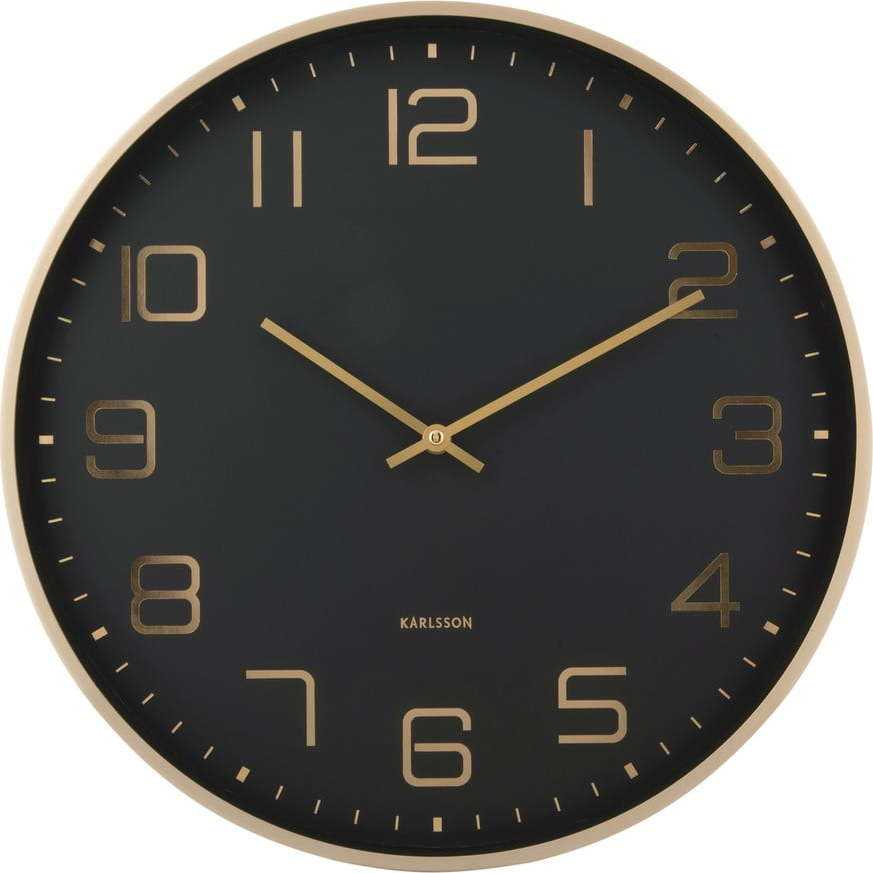 Nástěnné hodiny ø 40 cm Elegance Glow – Karlsson