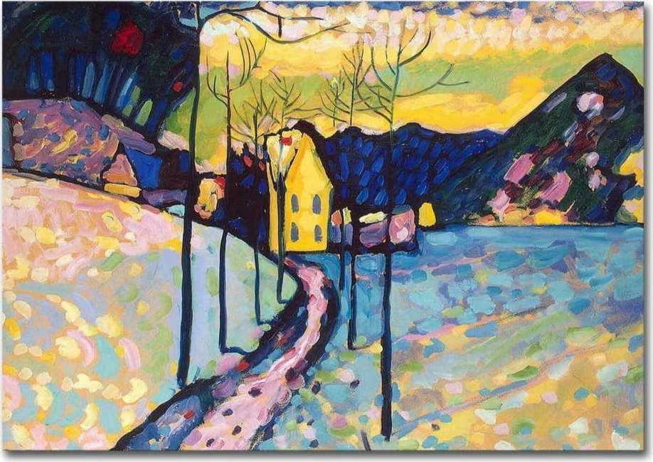 Obraz - reprodukce 100x70 cm Wassily Kandinsky – Wallity
