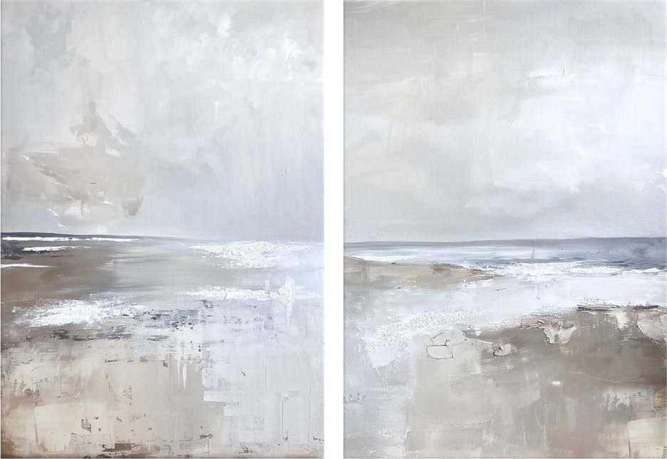 Obrazy s ručně malovanými prvky v sadě 2 ks 50x70 cm Breeze – Styler