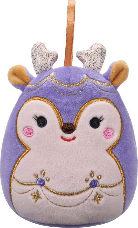 Textilní vánoční ozdoba ø 10 cm Reindeer Jaida – SQUISHMALLOWS