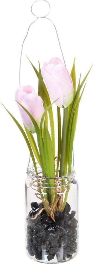 Umělá květina (výška 18 cm) Tulip – Ixia