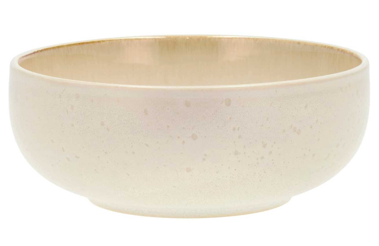 BITZ Béžová kameninová miska Poke 18 cm